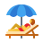 Frau-Sonnenbaden icon