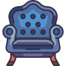 wing back sofa icon