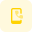 externes-mobiltelefon-mit-handempfänger-layout-phone-tritone-tal-revivo icon