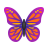 蝴蝶表情符号 icon