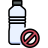 No Plastic Bottle icon