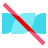 color glass style do not wring icon