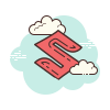 cloud style suzuki icon