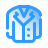 pulsar gradient style suit icon