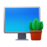 3d fluency style home office icon