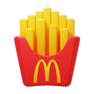 Frites McDonald`s icon