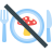 먹을 수 없는 icon
