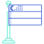uzbekistan flag icon