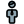 neutral portrait of stickman as an businessman icon