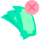 sin efectivo icon