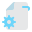 Configurações de arquivo icon