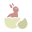 easter bunny icon