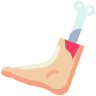 foot bone icon