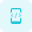 Html or other programming access on a smartphone icon