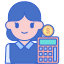 comptable-externe-comptabilité-flaticons-lineal-color-flat-icons icon