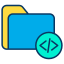 code folder icon