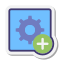 stickers style widget löschen icon
