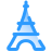 pulsar gradient style 에펠 탑 (eiffel tower) icon
