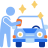 external-Clear-Car-garage-beshi-line-kerismaker icon
