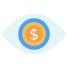 dollar eye icon
