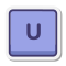 Uキー icon