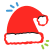 Sombrero de Santa Claus icon