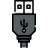 usb cable icon