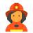 Пожарный-женщина тип кожи 3 icon