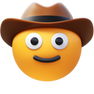 Cowboy Hat Face icon