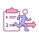avoidance of work duties icon