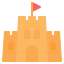 Castelo de areia icon