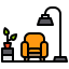 living room icon