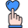 touch heart icon
