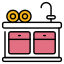 kitchen cabinets icon