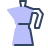 parakeet color style moka pot icon