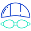 swim cap icon