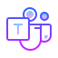 gradient style teams icon