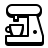 badges style 커피 머신 icon