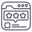 review rating icon