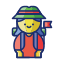 hiking icon