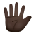 mano-con-los-dedos-abiertos-tono-de-piel-oscuro icon