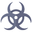 Biohazard Symbol icon