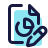 pulsar color style edit pie chart report icon