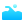 softteal gradient style schwimmen icon