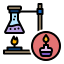 bunsen burner icon