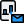 Bar chart send via message with envelope logotype icon