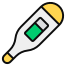 thermometer gun icon
