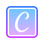 gradient style canva app icon