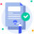 contract icon