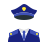 警察の制服 icon